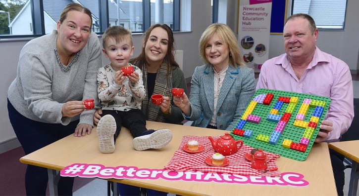 South Eastern Regional College is getting set to welcome the very youngest of students to the College’s new crèche, Little SERC, as their parents take their first steps to return to education as adult learners, this autumn, at the Newcastle Campus. 